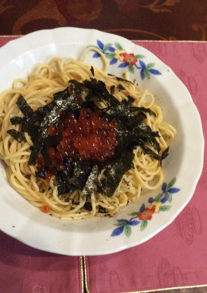 いくらの簡単美味しい和風パスタ-レシピのメイン写真