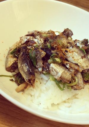あっという間！簡単オイルサーディン丼-レシピのメイン写真