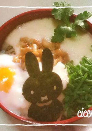 月見うどん 中秋の名月 十五夜-レシピのメイン写真