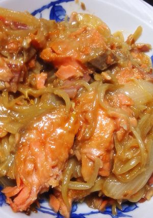 調味料は２つだけ！鮭のマヨポン炒め-レシピのメイン写真