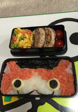簡単ジバニャンキャラ弁作るっち！-レシピのメイン写真