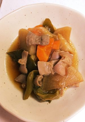 ズボラさんの簡単もつ煮込み-レシピのメイン写真