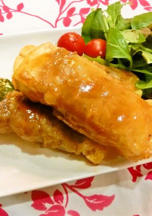 お豆腐の肉巻き♡-レシピのメイン写真