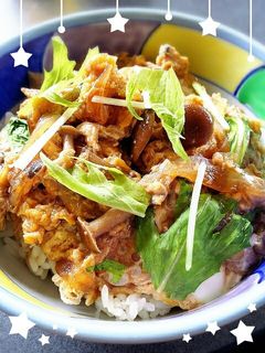 有り合わせの玉子丼-レシピのメイン写真
