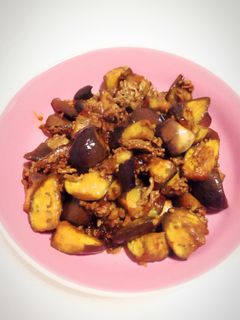 超簡単!切って炒めるだけの麻婆茄子-レシピのメイン写真