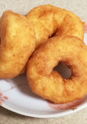 食べるとはっぴー♡もちもち豆腐ドーナツ！-レシピのメイン写真