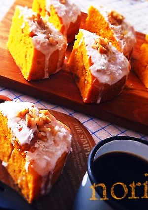 ミキサーで！シナモン香るキャロットケーキ-レシピのメイン写真