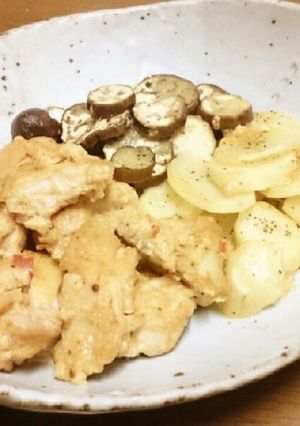 ヨーグルト鶏もも肉のオーブン焼き-レシピのメイン写真