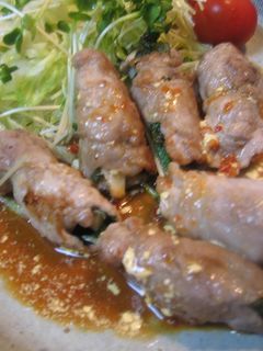 柚子こしょうでさっぱり♪きのこの豚肉巻き-レシピのメイン写真