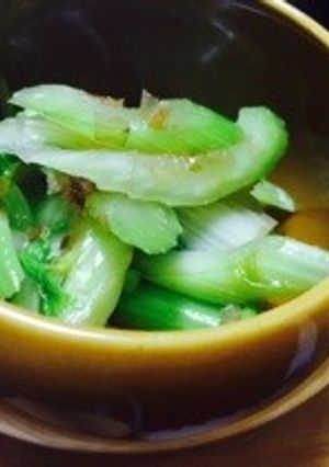 セロリのおひたし-レシピのメイン写真