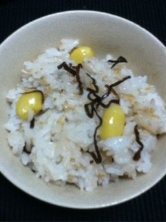 銀杏ごはん-レシピのメイン写真
