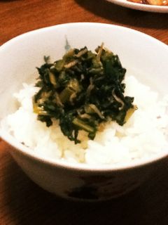大根の葉としらすのふりかけ( ^ω^ )-レシピのメイン写真