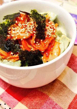 アボカドキムチ丼-レシピのメイン写真
