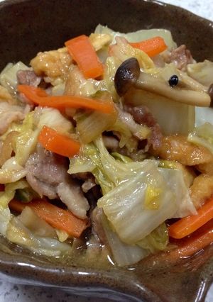 ♡白菜と豚肉のあんかけ煮♡-レシピのメイン写真