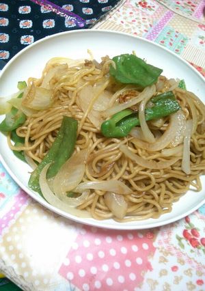 ピーマン玉ねぎソース焼きそば-レシピのメイン写真