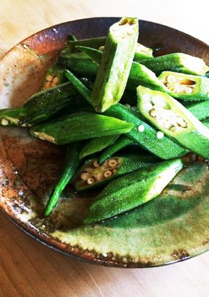 簡単！美味しい！おくらの甘酢和え！-レシピのメイン写真