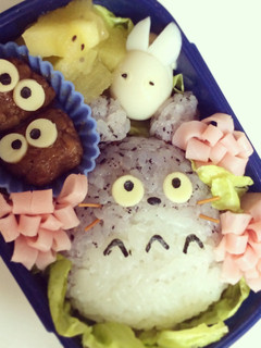 キャラ弁*トトロ-レシピのメイン写真
