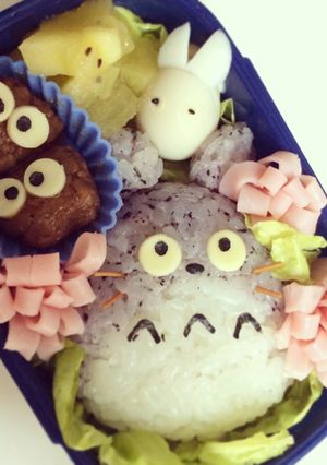 キャラ弁＊トトロ-レシピのメイン写真