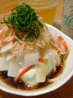 豆腐と大根の中華風サラダ。-レシピのメイン写真