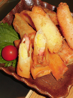 ズッキーニとハムチーズの春巻き♪-レシピのメイン写真