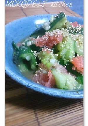 めんたい胡瓜-レシピのメイン写真