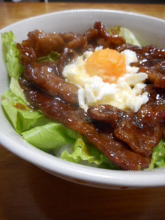 温玉牛焼き肉丼-レシピのメイン写真