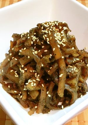 大根と油揚げのゴマみそ煮-レシピのメイン写真