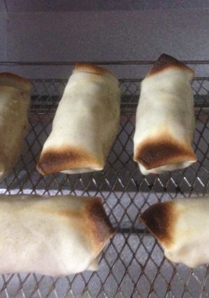 ハンバーグ春巻！-レシピのメイン写真