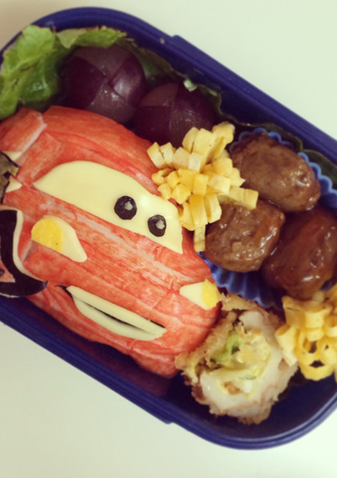 キャラ弁カーズ＊マックイーン-レシピのメイン写真