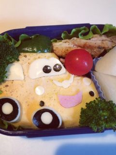 キャラ弁カーズ*ルイジ-レシピのメイン写真