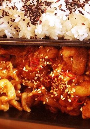 豚コマのカリカリ焼肉風-レシピのメイン写真