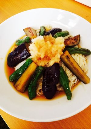 夏野菜そうめん-レシピのメイン写真