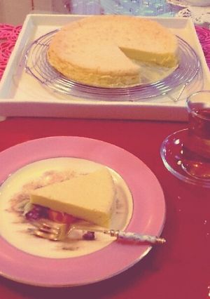 スフレチーズケーキ-レシピのメイン写真