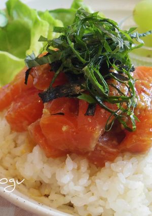 我が家の♡お刺身の味噌漬け丼-レシピのメイン写真
