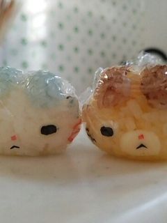 キャラ弁 妖怪ウォッチおにぎり③-レシピのメイン写真