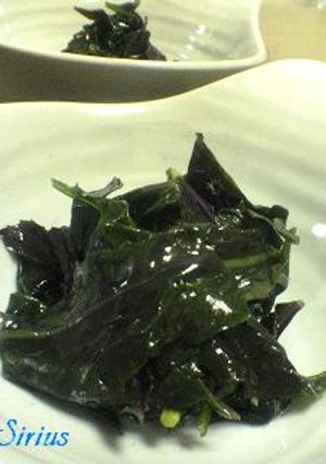 ■金時草の酢の物■-レシピのメイン写真
