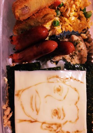 デコ弁、宇宙兄弟-レシピのメイン写真