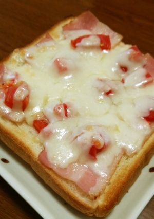 塩とまと＊トースト-レシピのメイン写真