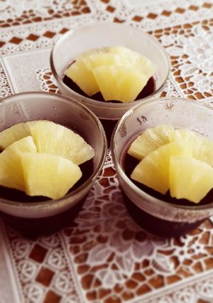 大人の味♡ノンアル赤ワインゼリー-レシピのメイン写真