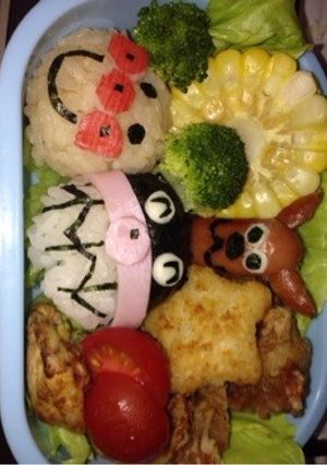 アンパンマン キャラ弁♡-レシピのメイン写真
