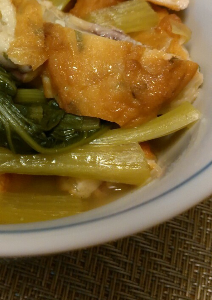 簡単おかず☆小松菜とさつま揚げのさっと煮-レシピのメイン写真