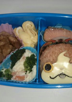 キャラ弁 妖怪ウォッチ まん丸ジバニャン-レシピのメイン写真