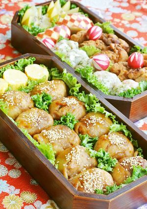 韓国風☺甘辛肉巻きおにぎり-レシピのメイン写真