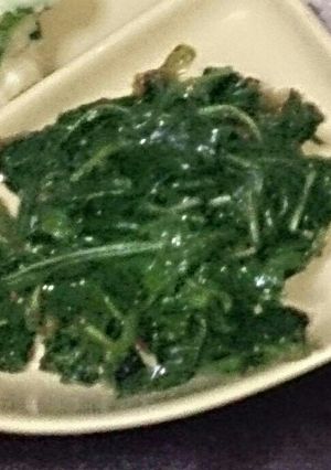 意外と食べやすかったモロヘイヤのおひたし-レシピのメイン写真