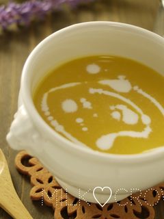 *バターナッツ南京のスープ*活力鍋♪-レシピのメイン写真