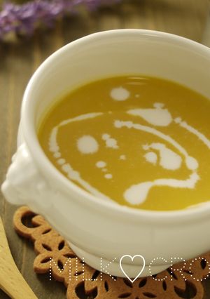 ＊バターナッツ南京のスープ＊活力鍋♪-レシピのメイン写真