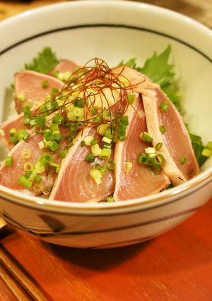 ごま香る*かつおたたき丼-レシピのメイン写真
