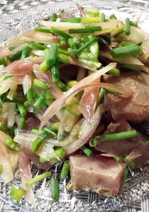 薬味がメイン！？鰹の薬味サラダ-レシピのメイン写真