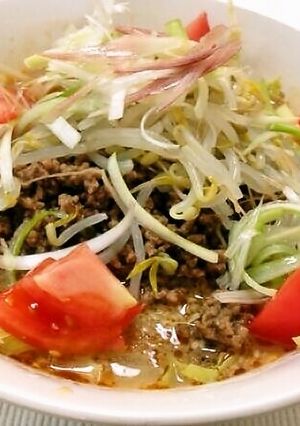 ピーナッツバターで冷やし坦々麺-レシピのメイン写真