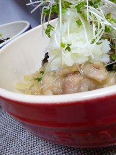 ストウブでとろとろ豚丼-レシピのメイン写真